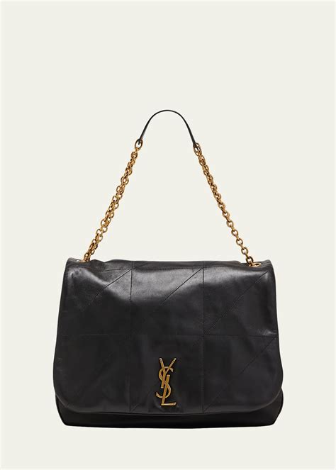 maxi ysl|Saint Laurent Jamie 4.3 Maxi YSL Shoulder Bag in Smooth Leather.